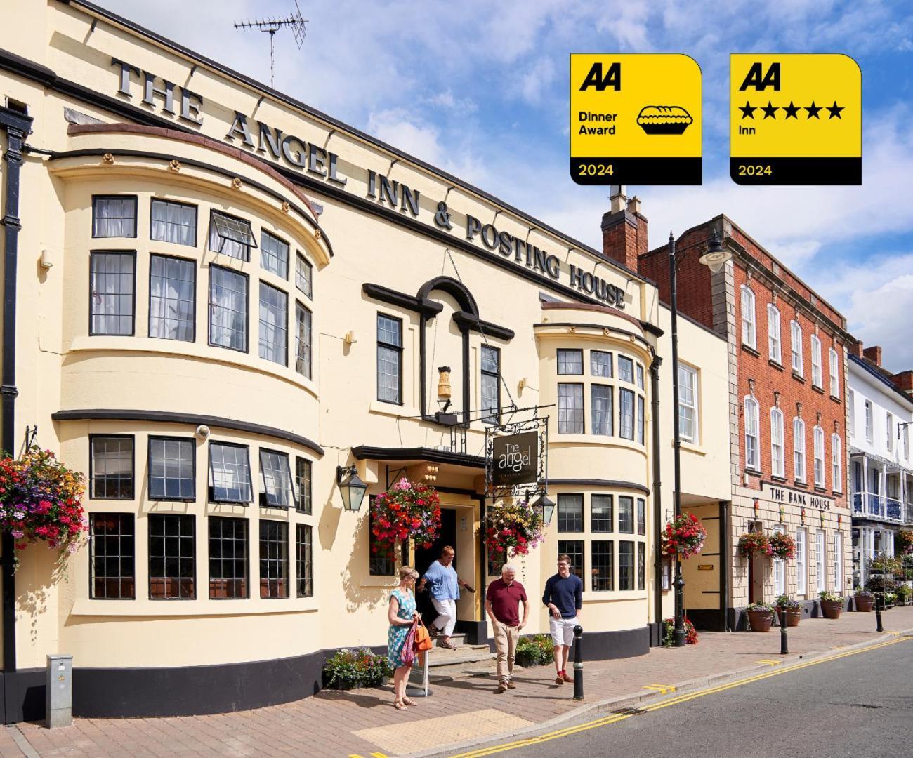 The Angel Inn Hotel Pershore Buitenkant foto